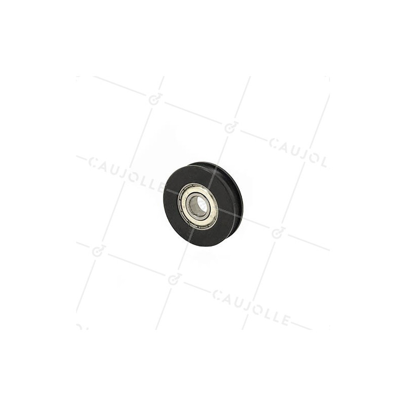 ROUE POUR PORTE DE PLACARD DIAMÈTRE 41 MM AXE 10 MM