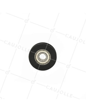 ROUE POUR PORTE DE PLACARD DIAMÈTRE 41 MM AXE 10 MM