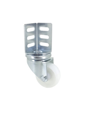Castor ANGLE FIXING NYLON DIAMETER 50 MM LOAD 30 KG - S88N