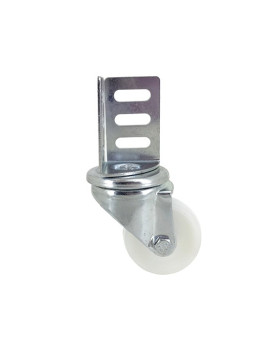 Castor ANGLE FIXING NYLON DIAMETER 50 MM LOAD 30 KG - S88N