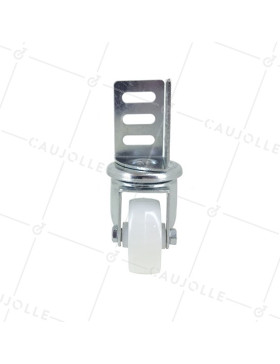 Castor ANGLE FIXING NYLON DIAMETER 50 MM LOAD 30 KG - S88N