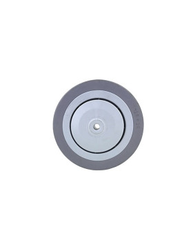 GALET MANUTENTION CAOUTCHOUC ROULEMENT À BILLES DIAMÈTRE 125MM
