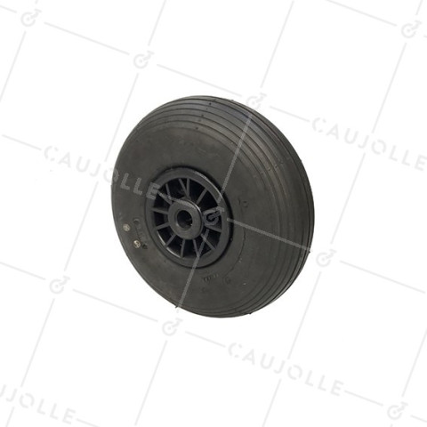 Wheel DE Hand truck PREMIUM INFLATED WHEEL DIAMETER 260 MM LOAD 150KG AXLE 20 MM - S2700P (TIRE 3.00-4) • Caujolle