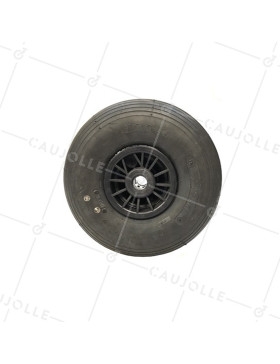 Wheel DE Hand truck PREMIUM INFLATED WHEEL DIAMETER 260 MM LOAD 150KG AXLE 20 MM - S2700P (TIRE 3.00-4)