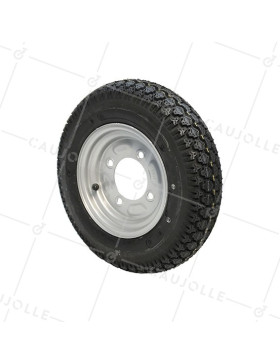 ROUE DE REMORQUE ROUTIÈRE DIAMÈTRE 382 MM CHARGE 170 KG CHARGE 170KG AXE 85 MM- S2921 • Caujolle