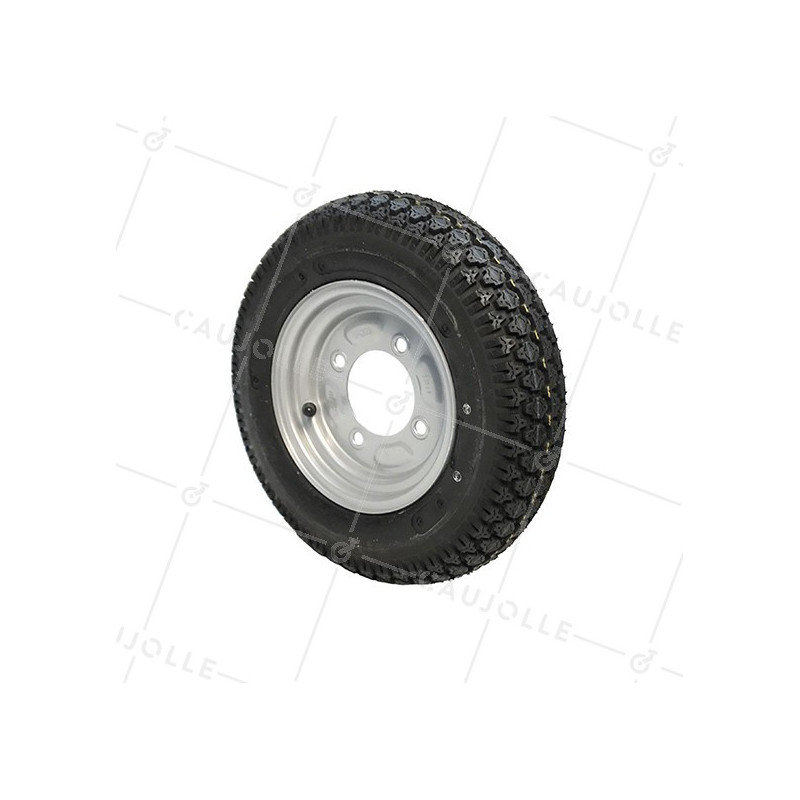ROUE DE REMORQUE ROUTIÈRE DIAMÈTRE 382 MM CHARGE 170 KG AXE 85 MM S2921