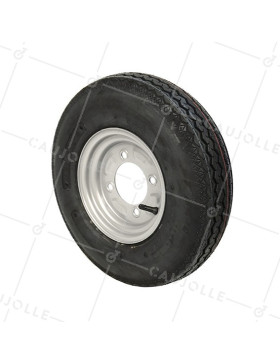ROUE DE REMORQUE ROUTIÈRE PREMIUM DIAMÈTRE 414 MM CHARGE 265KG AXE 85 MM - S2921 • Caujolle
