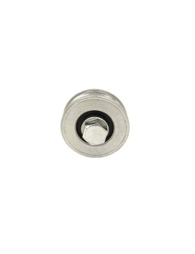 Roulette de portail coulissant gorge ronde diamètre 40 mm