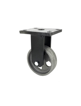 ROULETTE VINTAGE EN FONTE FIXE DIAMÈTRE 100MM CHARGE 250KG - INDUSTYL100F