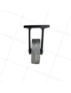 ROULETTE VINTAGE EN FONTE FIXE DIAMÈTRE 100MM CHARGE 250KG - INDUSTYL100F