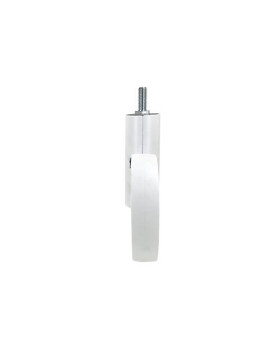 FUTURISTIC CASTER DIAMETER 100 MM WHITE WITH STEM - GRAVITY 110 TFB