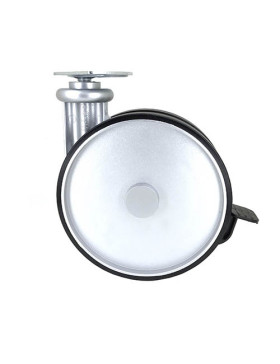 ROULETTE DESIGN GRISE POUR CANAPÉ DIAMETRE 185 MM CHARGE 80 KG - TWINNED180P/AF