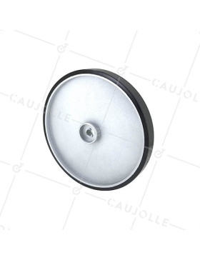 ROUE DESIGN POUR TRANSAT SERIE DISK ALU DIAMÈTRE 180 MM CHARGE 40KG AXE 10 MM - DISK ALU 180 • Caujolle