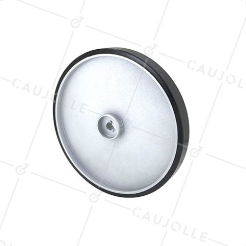 ROUE DESIGN POUR TRANSAT SERIE DISK ALU DIAMÈTRE 180 MM CHARGE 40KG AXE 10 MM - DISK ALU 180 • Caujolle