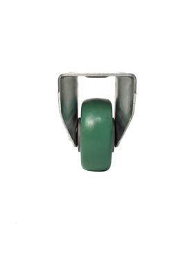 ROULETTE FIXE EN POLYURÉTHANE SUPER ÉLASTIQUE PREMIUM DIAMÈTRE 125 MM CHARGE 400KG - S77V125