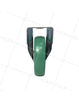 FIXED CASTOR IN FLEXIBLE POLYURETHANE 200 MM DIAMETER MAX LOAD 500 KG - S76V200F