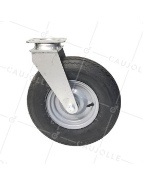 ROULETTE GONFLABLE TRES GRAND FORMAT DIAMÈTRE 414 MM CHARGE 300 KG - S20-1-400PIV