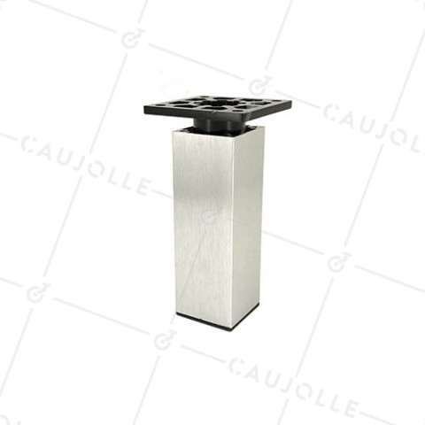 PIED POUR TABLE BASSE EN ALUMINIUM HAUTEUR 100 MM • Caujolle