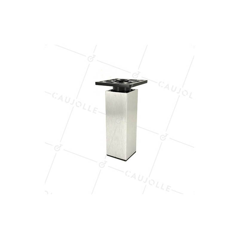 PIED POUR TABLE BASSE EN ALUMINIUM HAUTEUR 100 MM