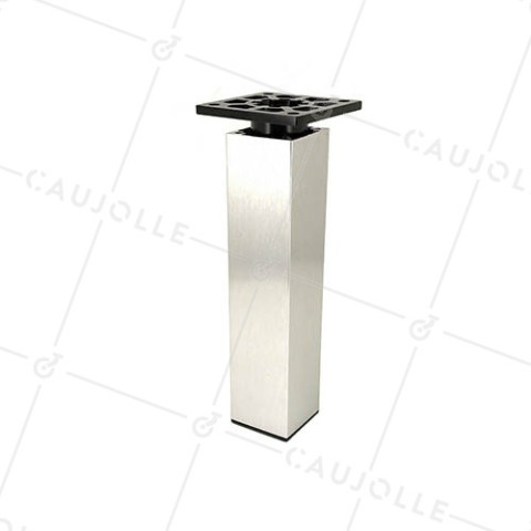 PIED POUR TABLE BASSE EN ALUMINIUM HAUTEUR 100 MM • Caujolle
