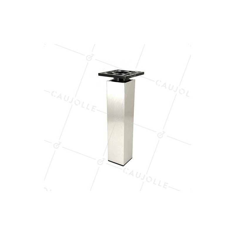 PIED POUR TABLE BASSE EN ALUMINIUM HAUTEUR 100 MM