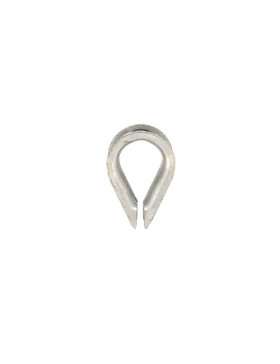 COSSE COEUR POUR CÂBLE OU CORDE DE 4 MM