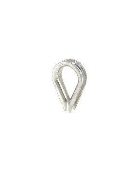 COSSE COEUR POUR CÂBLE OU CORDE DE 6 MM