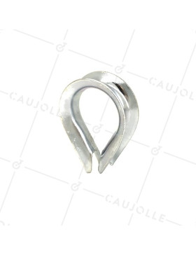 COSSE COEUR POUR CÂBLE OU CORDE DE 16 MM • Caujolle