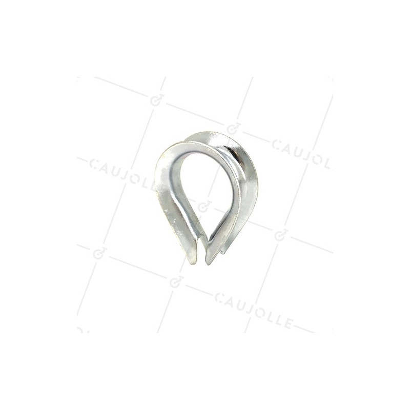 COSSE COEUR POUR CÂBLE OU CORDE DE 16 MM