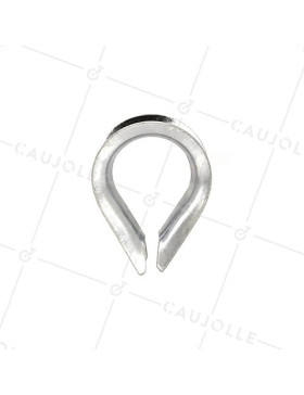 COSSE COEUR POUR CÂBLE OU CORDE DE 16 MM