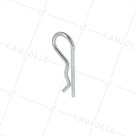 GOUPILLE BETA EN ACIER ZINGUE DE DIAMÈTRE 4 MM LONGUEUR 76 MM • Caujolle