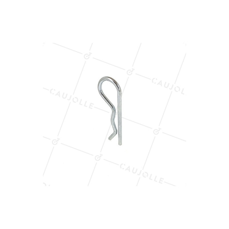 Goupille en acier bichromaté de diamètre 4 mm