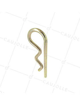 GOUPILLE BETA EN ACIER BICHROMATÉ DE DIAMÈTRE 6 MM LONGUEUR 108 MM LARGEUR 37 MM • Caujolle
