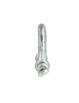 Manille droite en acier avec axe traversant de 22 mm de diamètre