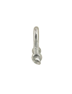Manille droite en acier avec axe traversant de 12 mm de diamètre