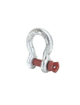 HIGH RESISTANCE BOW SHACKLE WITH 19 MM THREADED PIN 3250 KG LOAD