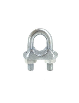 SERRE CÂBLE À ÉTRIER ACIER POUR CÂBLE DE 20 MM