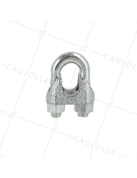 SERRE CÂBLE À ÉTRIER ACIER POUR CÂBLE DE 16 MM