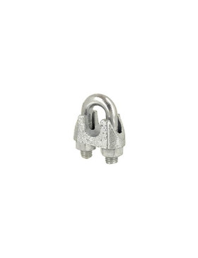 SERRE CÂBLE À ÉTRIER ACIER POUR CÂBLE DE 10 MM
