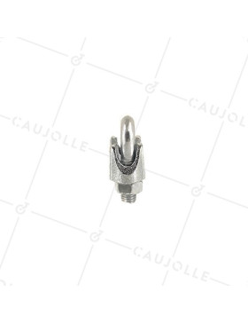SERRE CÂBLE À ÉTRIER ACIER POUR CÂBLE DE 10 MM
