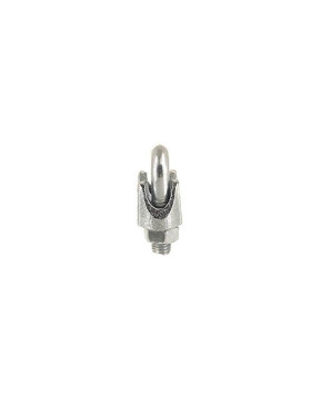 SERRE CÂBLE À ÉTRIER ACIER POUR CÂBLE DE 10 MM