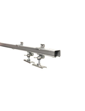 Kit complet pour porte suspendue avec rail de 2m