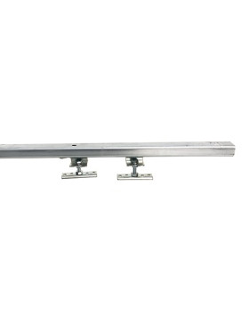 Kit complet pour porte suspendue avec rail de 2m