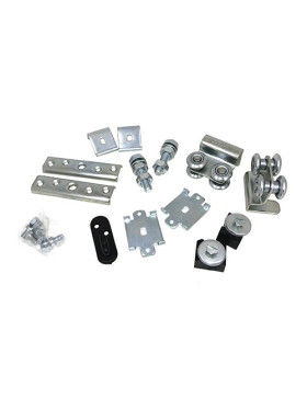 Kit d'assemblage pour porte suspendue 
