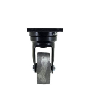 ROULETTE INDUSTRIELLE VINTAGE EN FONTE PIVOTANTE CHARGE 200KG DIAMÈTRE 80MM - INDUSTYL80P