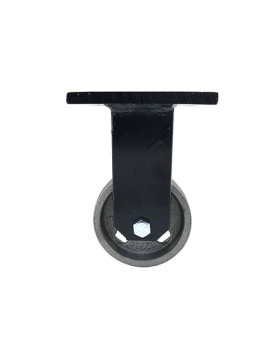 ROULETTE INDUSTRIELLE VINTAGE EN FONTE FIXE DIAMÈTRE 80MM CHARGE 200KG- INDUSTYL80F