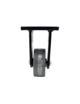 ROULETTE INDUSTRIELLE VINTAGE EN FONTE FIXE DIAMÈTRE 80MM CHARGE 200KG- INDUSTYL80F
