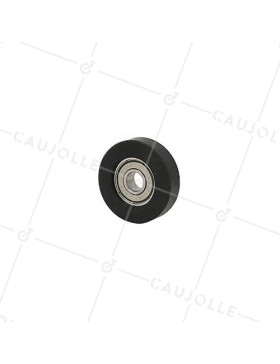 Wheel Castor SLIDING CLOSET DOOR 35 MM DIAMETER 8 MM AXIS 60 KG LOAD • Caujolle