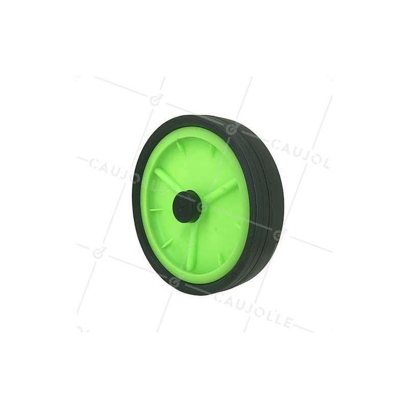 PINK DECKCHAIR WHEEL 250 MM DIAMETER 20 MM BORE