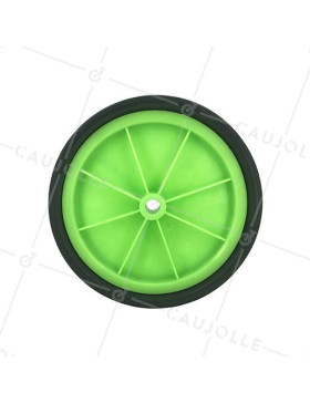 PINK DECKCHAIR WHEEL 250 MM DIAMETER 20 MM BORE